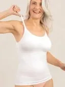 1 1 FREE | ComfiBra™ Women's Camisole with Built-in Padded Bra Top