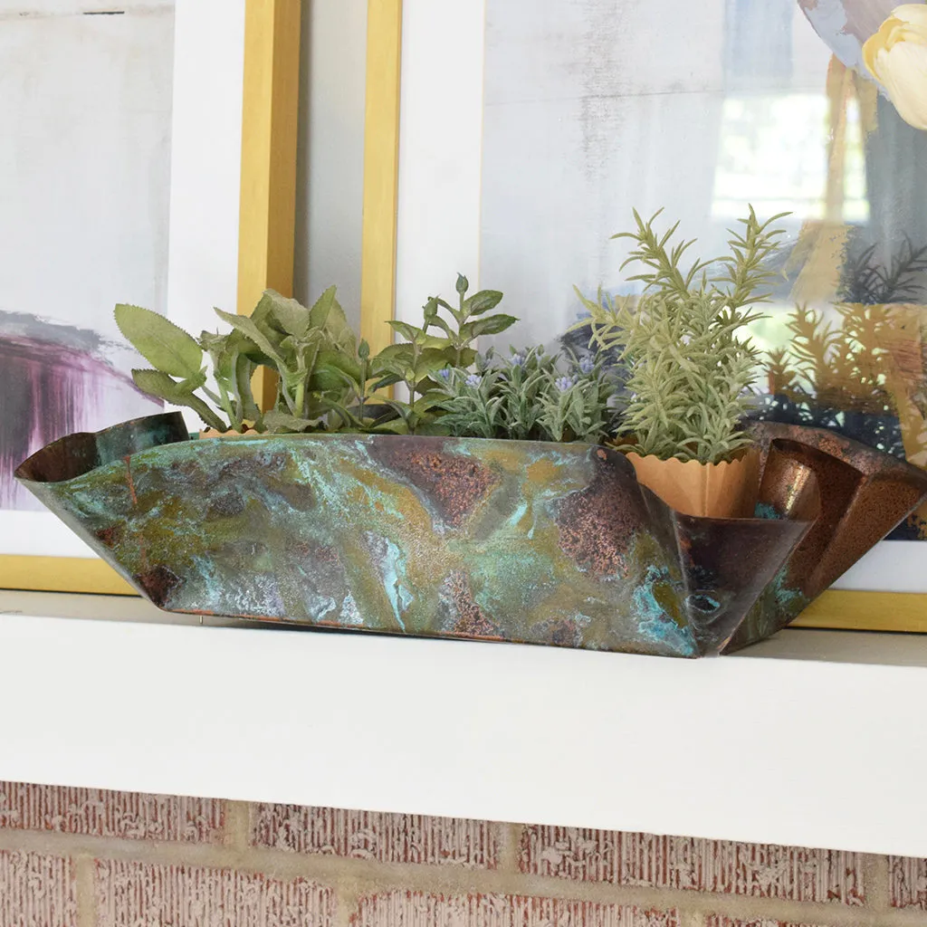12" Rectangle Planter Verdi