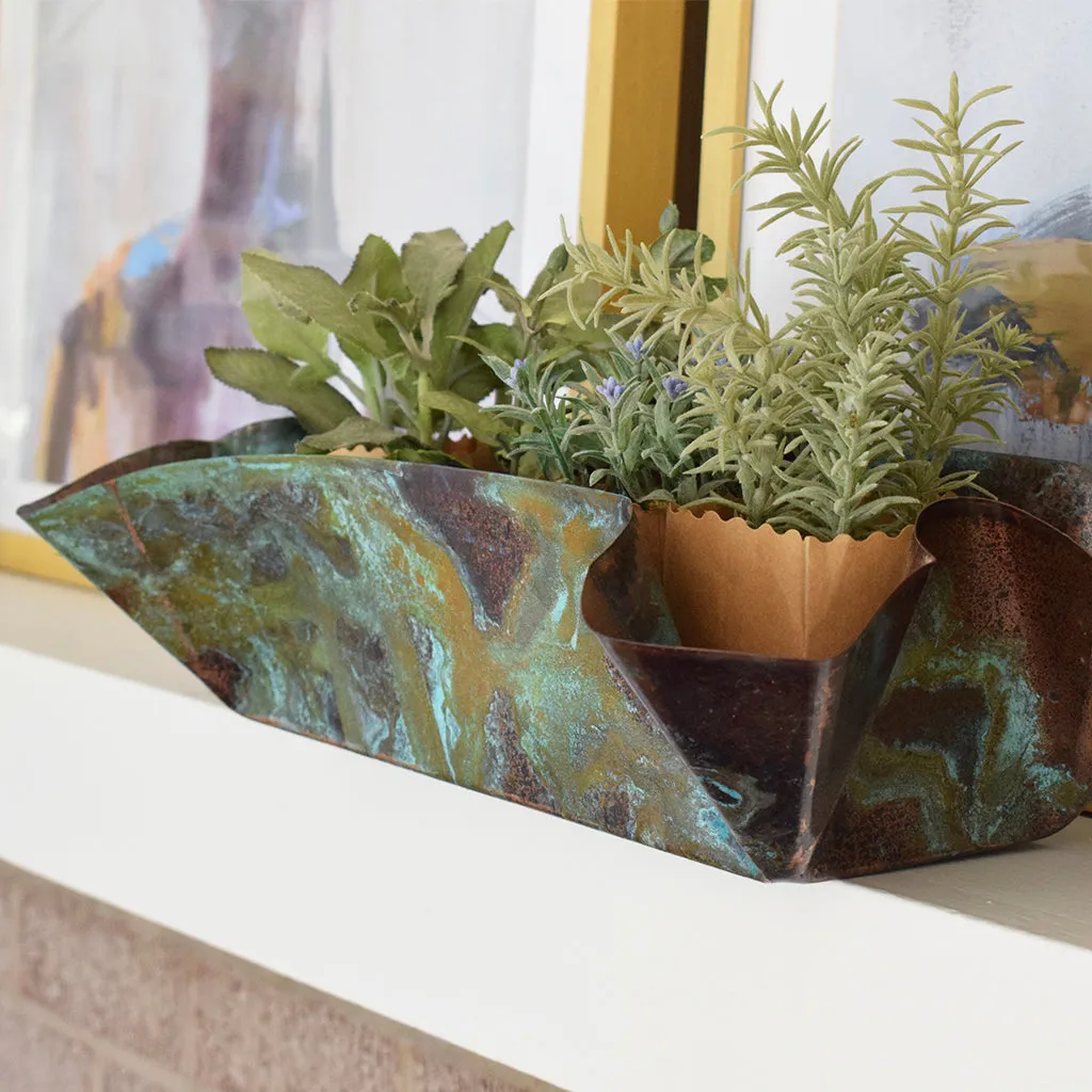 12" Rectangle Planter Verdi