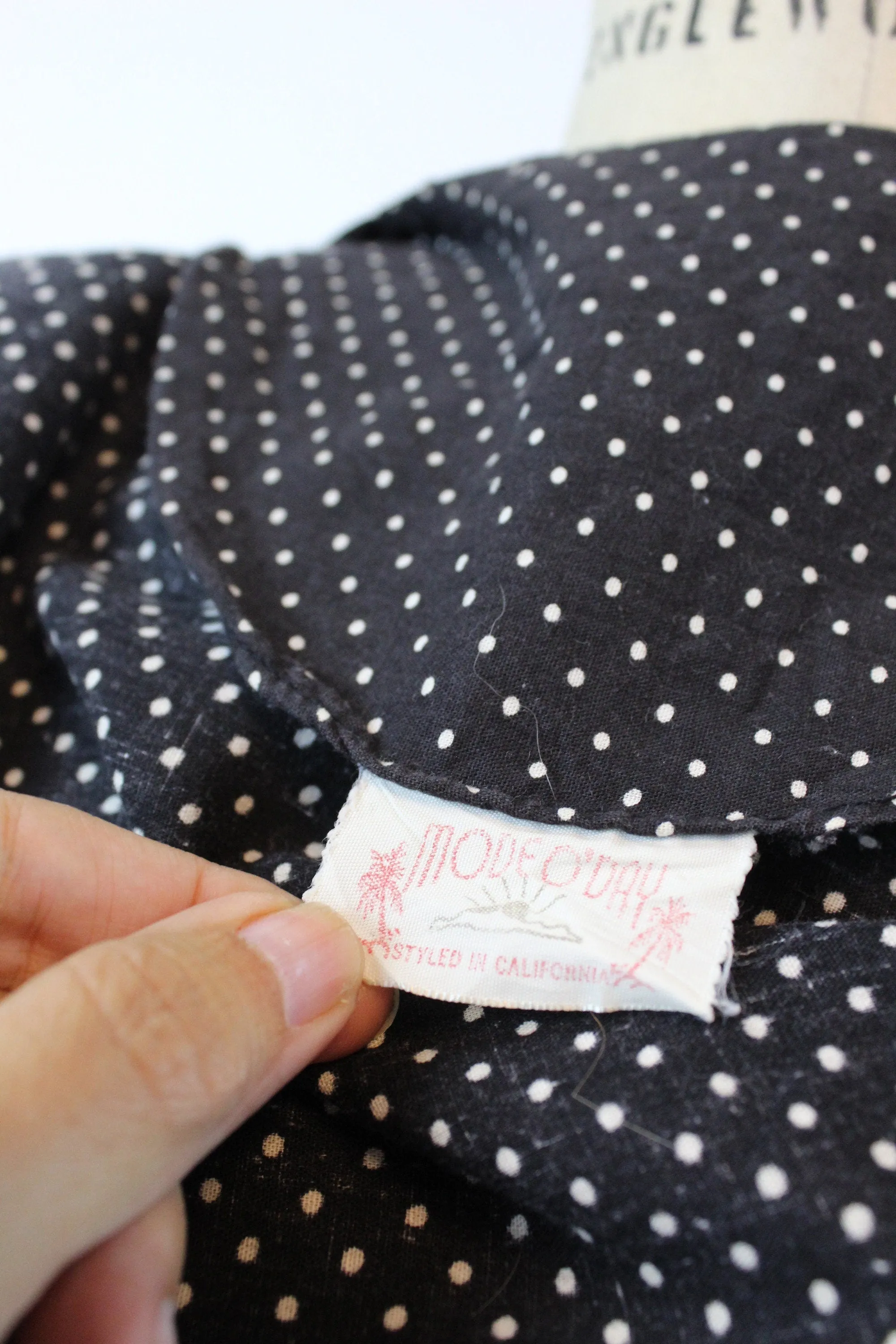 1950s Mode O' Day ROSE WRAP dress small | new spring