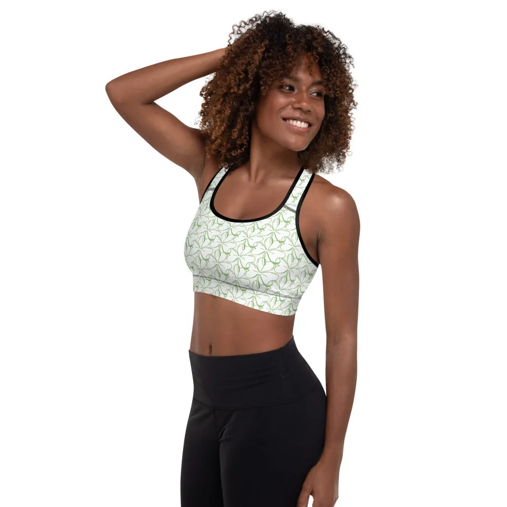 Alpha Clover Padded Sports Bra