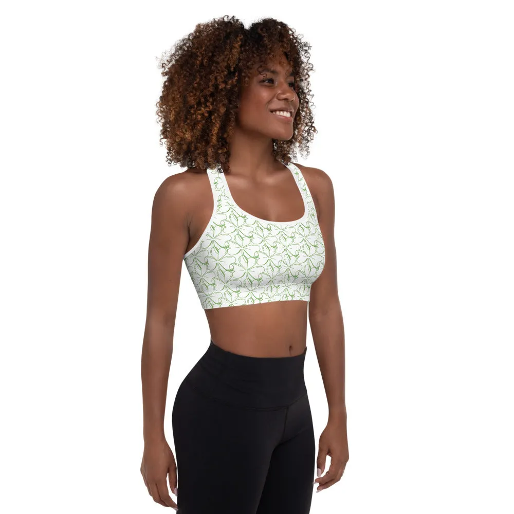 Alpha Clover Padded Sports Bra