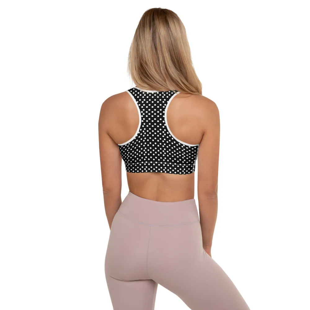 Alpha Spotted II Padded Sports Bra