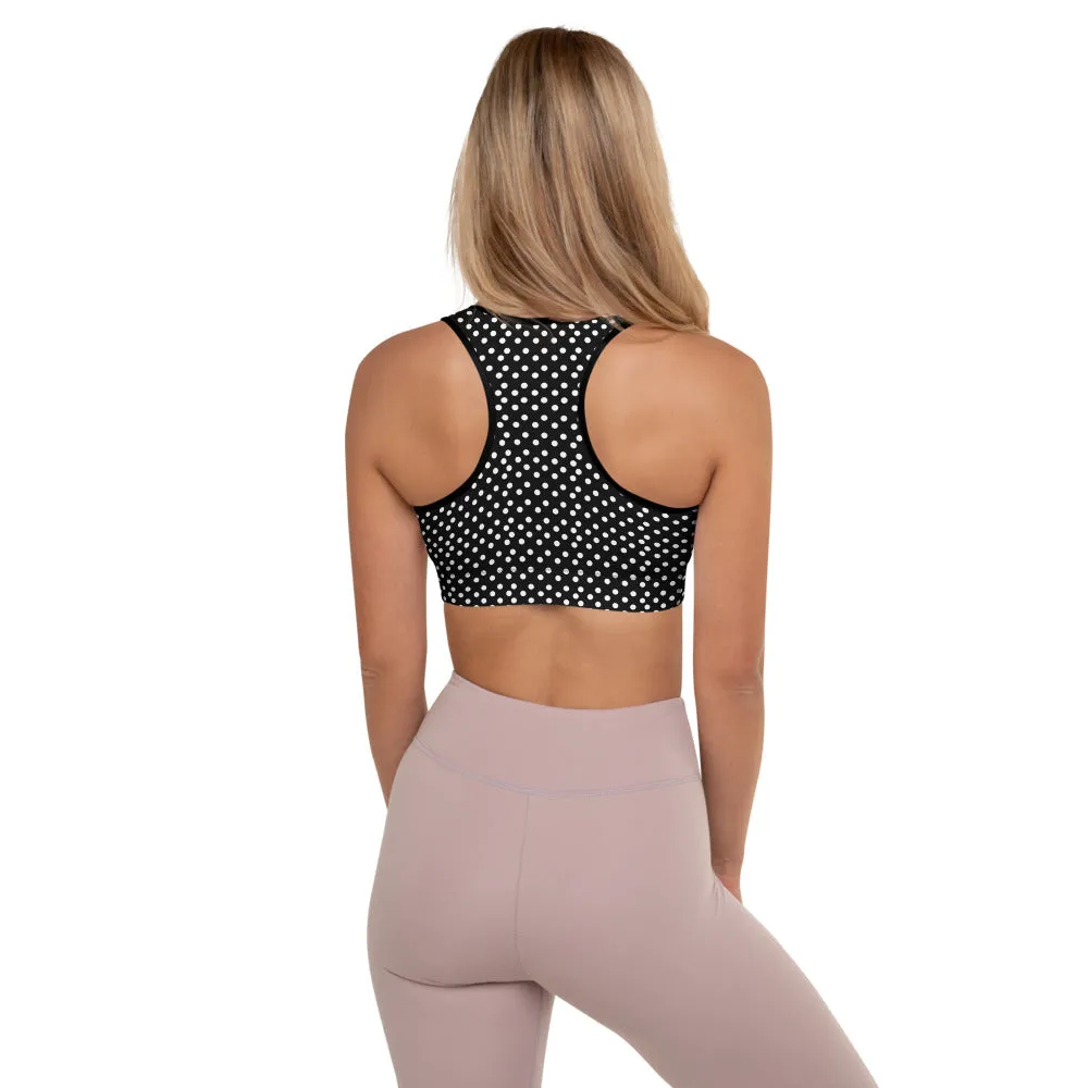 Alpha Spotted II Padded Sports Bra