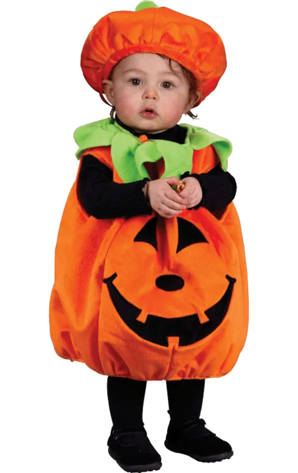 Baby Orange Pumpkin Costume