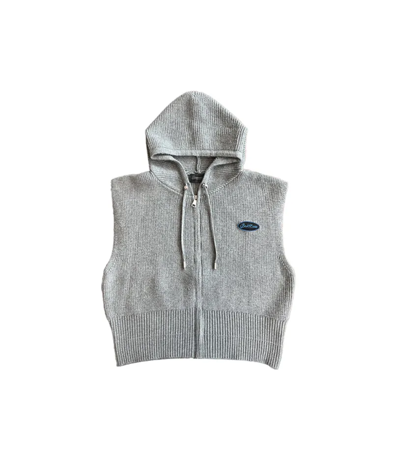 BENECIA 12 Hoodie Vest - Gray
