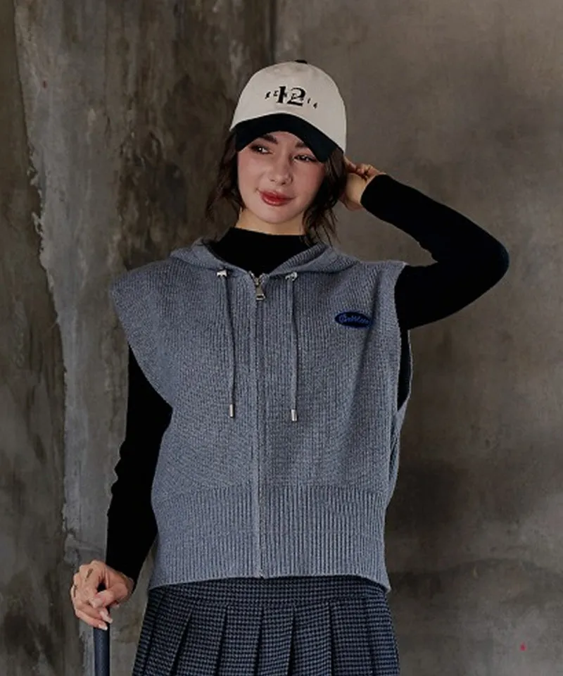 BENECIA 12 Hoodie Vest - Gray