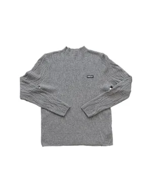 BENECIA 12 Wave Mockneck - Gray