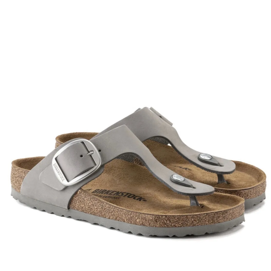 Birk Gizeh Big Buckle-dove gray