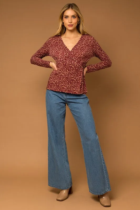 Camila V Neck Top