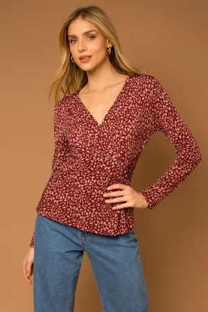 Camila V Neck Top