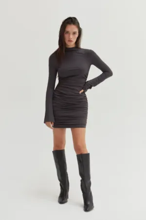 Ciella Ruched Mini Dress