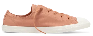 Converse Women's Chuck Taylor All Star Dainty Low Top Desert Peach/ Particle Beige