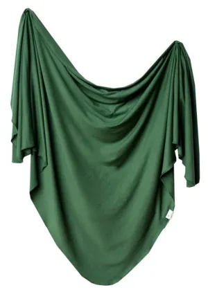 Copper Pearl Alder Knit Swaddle Blanket