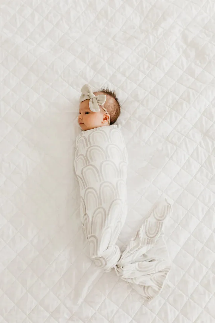 Copper Pearl Bliss Knit Swaddle Blanket