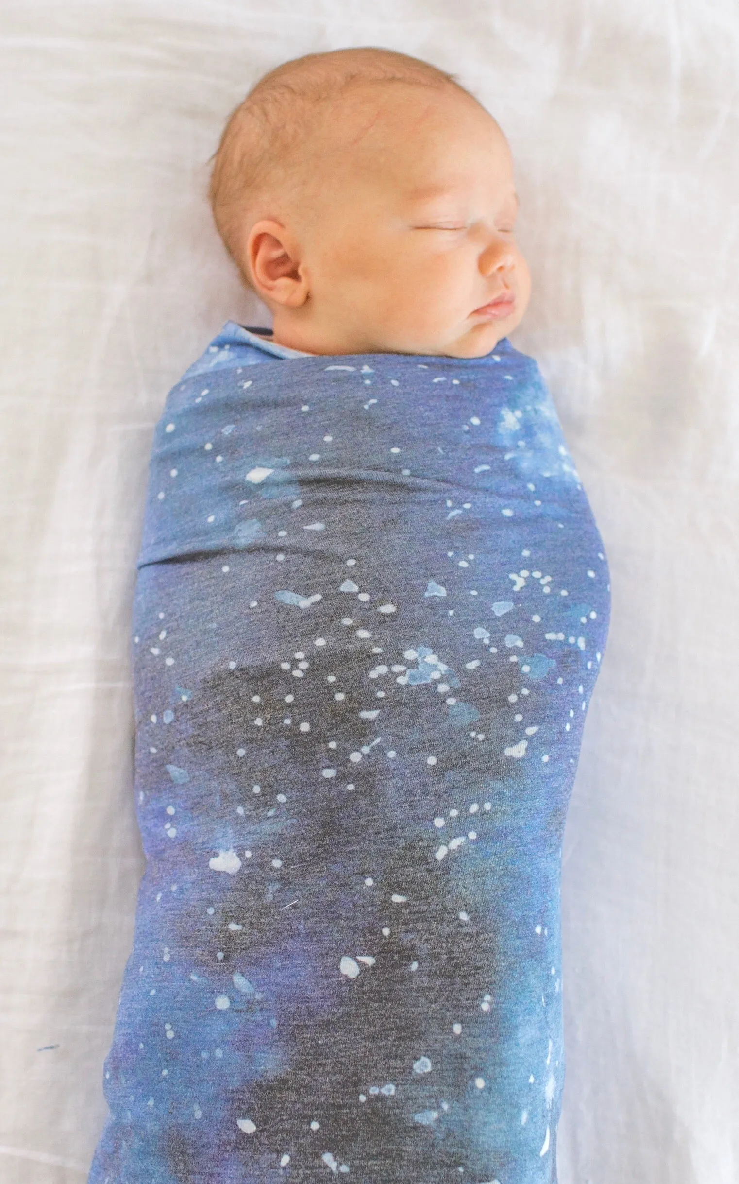 Copper Pearl Galaxy Swaddle Blanket