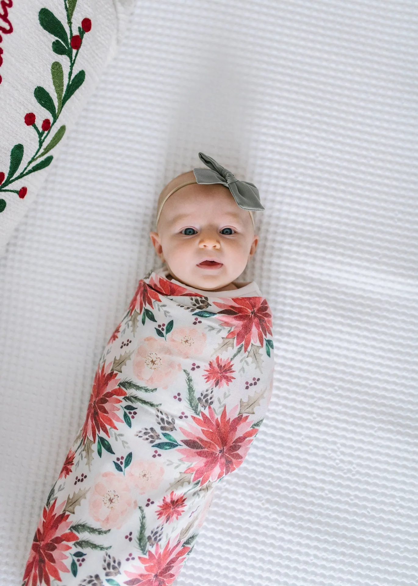 Copper Pearl Joy Knit Swaddle Blanket