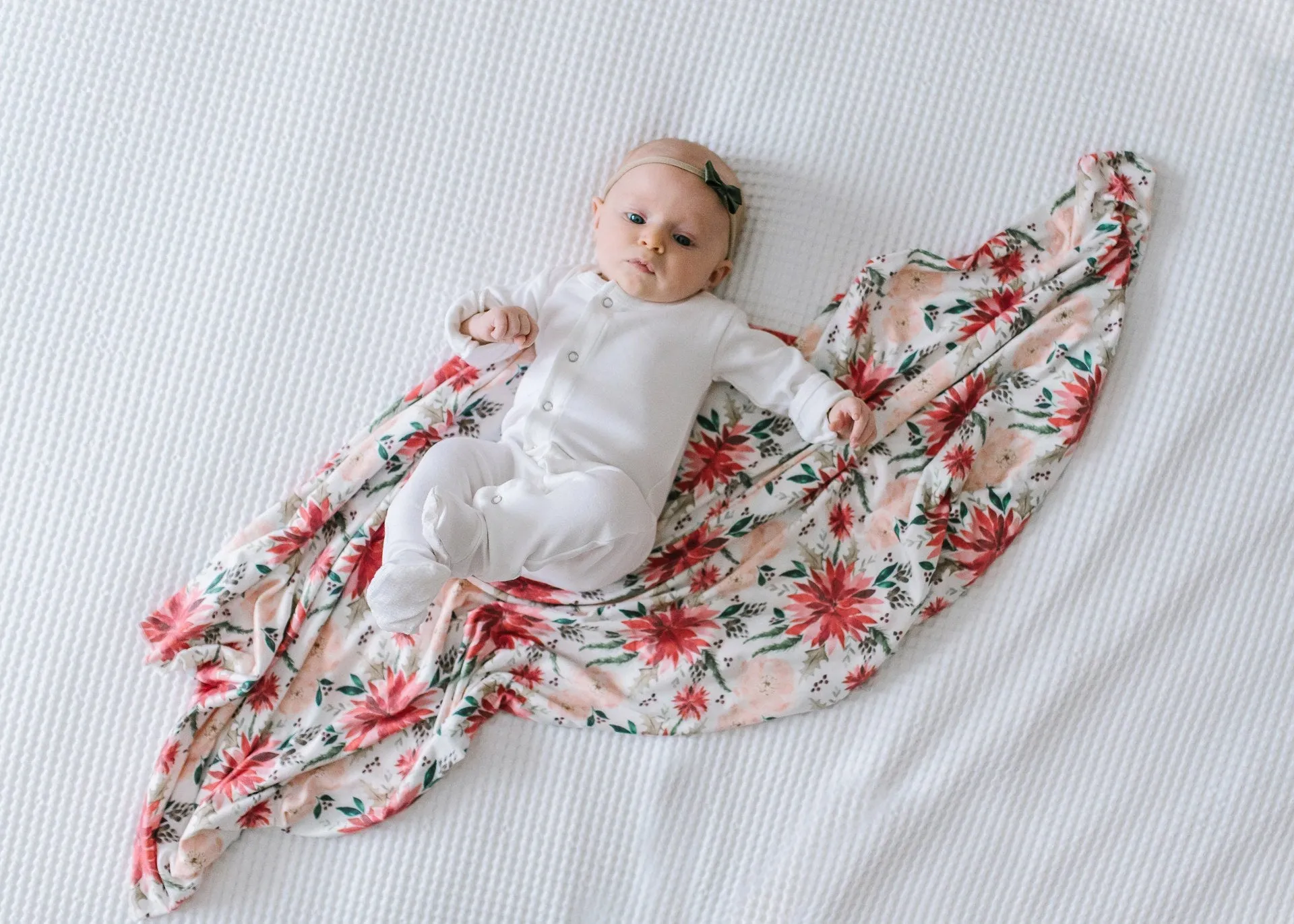 Copper Pearl Joy Knit Swaddle Blanket