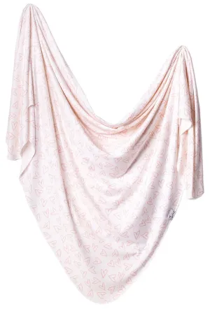 Copper Pearl Lola Knit Swaddle Blanket