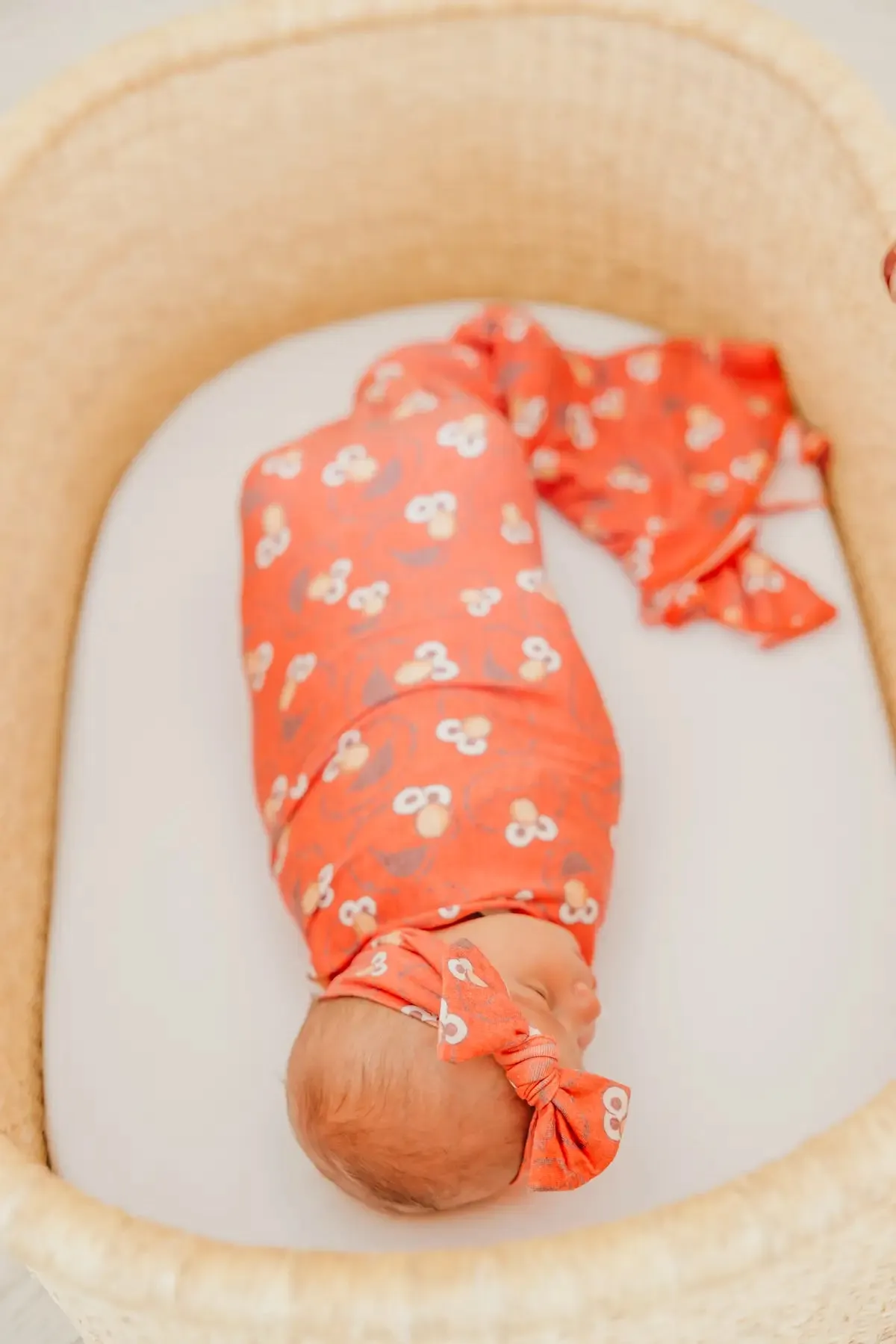 Copper Pearl Sesame Street Elmo Knit Swaddle Blanket