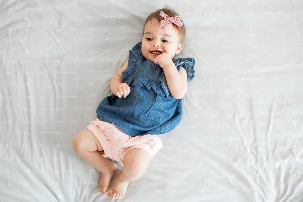 Copper Pearl Summit Knit Swaddle Blanket