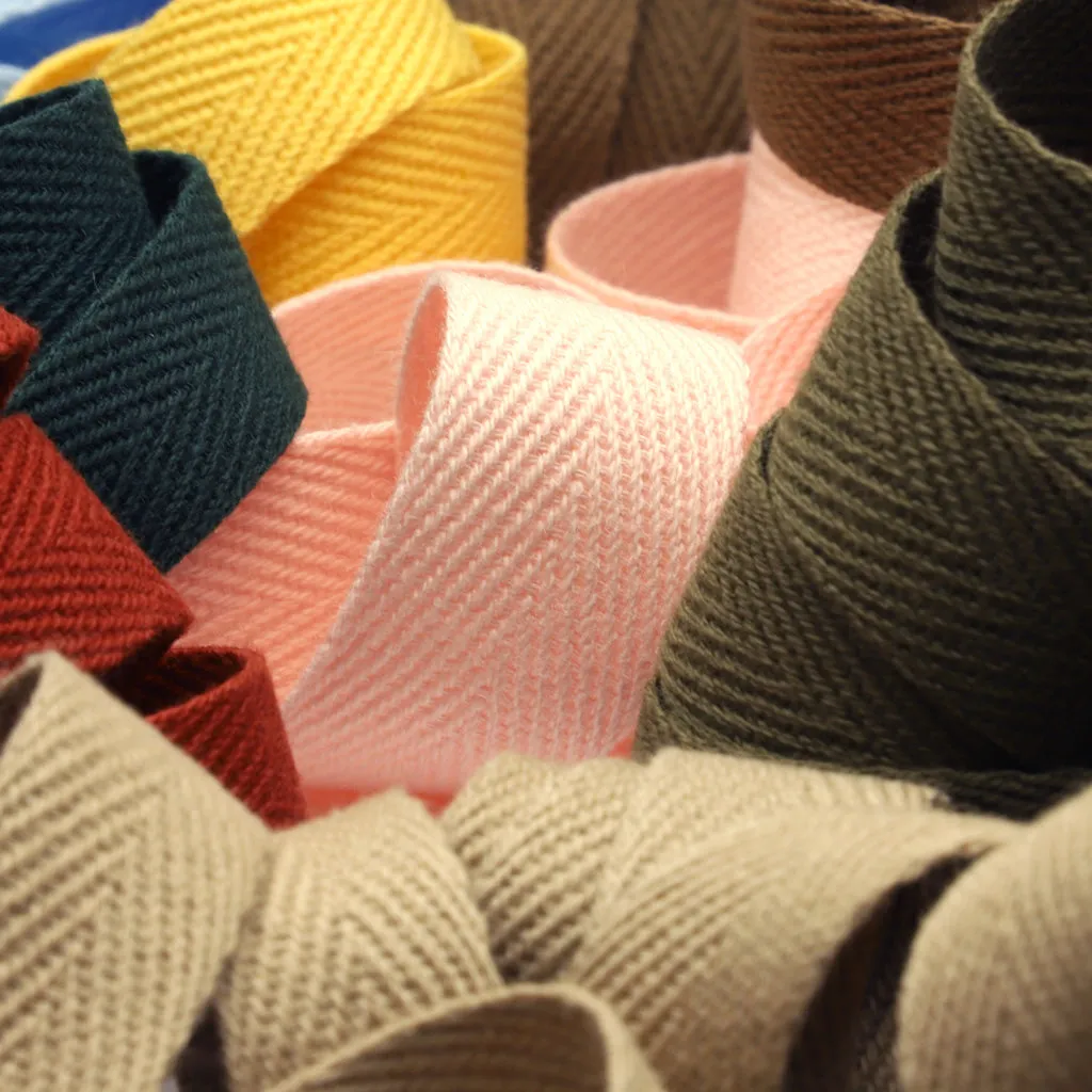 Cotton Herringbone Tape #63 Copper