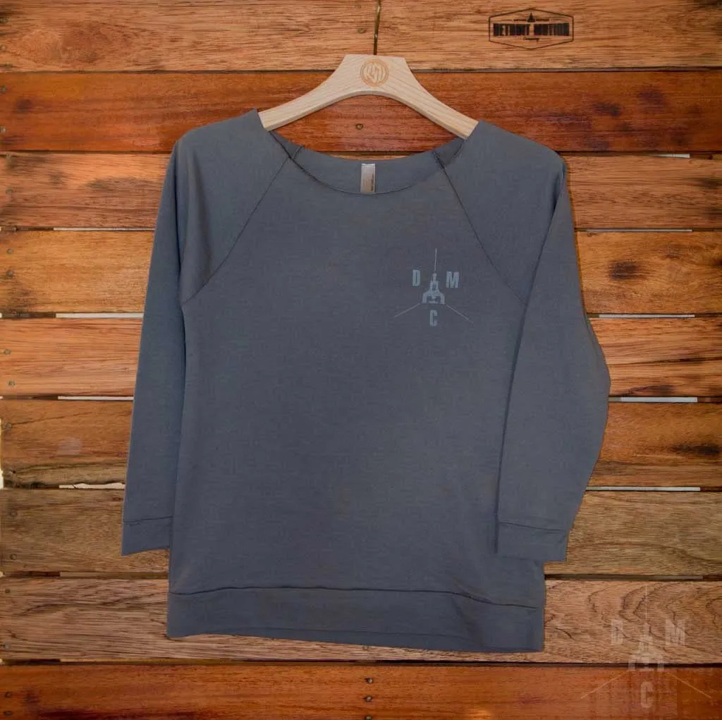 Detroit Motion Co. Women's Lightweight Terry Sweatshirt