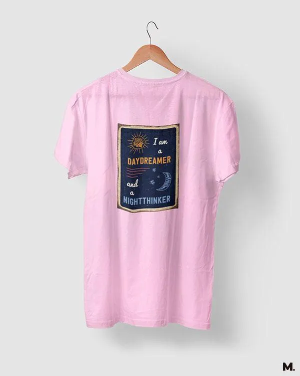 Dreamer and night-thinker printed t shirts