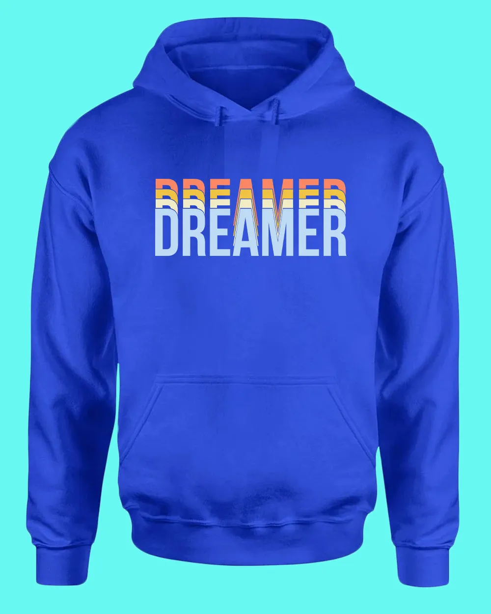 Dreamer hoodie Motivational Gym hoodie Casual hoodie