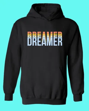 Dreamer hoodie Motivational Gym hoodie Casual hoodie