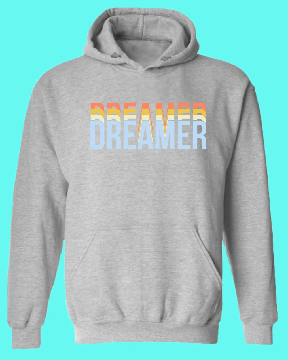 Dreamer hoodie Motivational Gym hoodie Casual hoodie