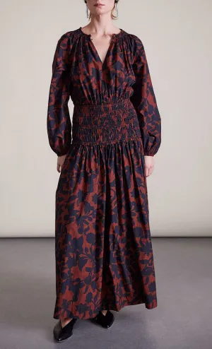 Esparta Long Sleeve Maxi Dress