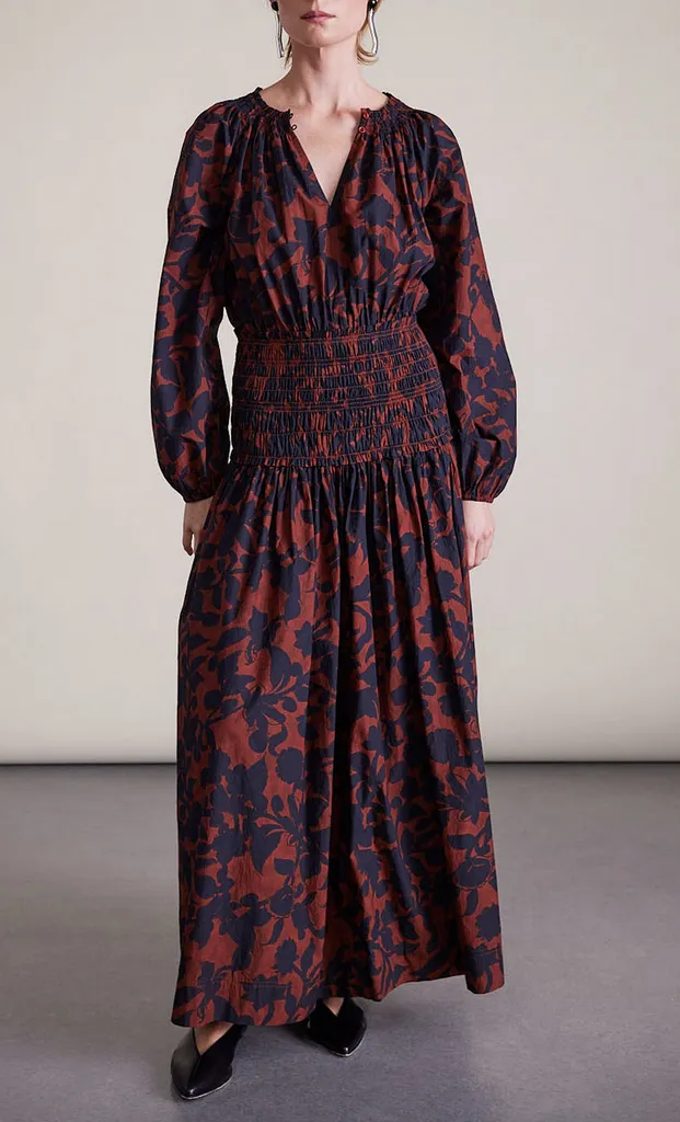 Esparta Long Sleeve Maxi Dress