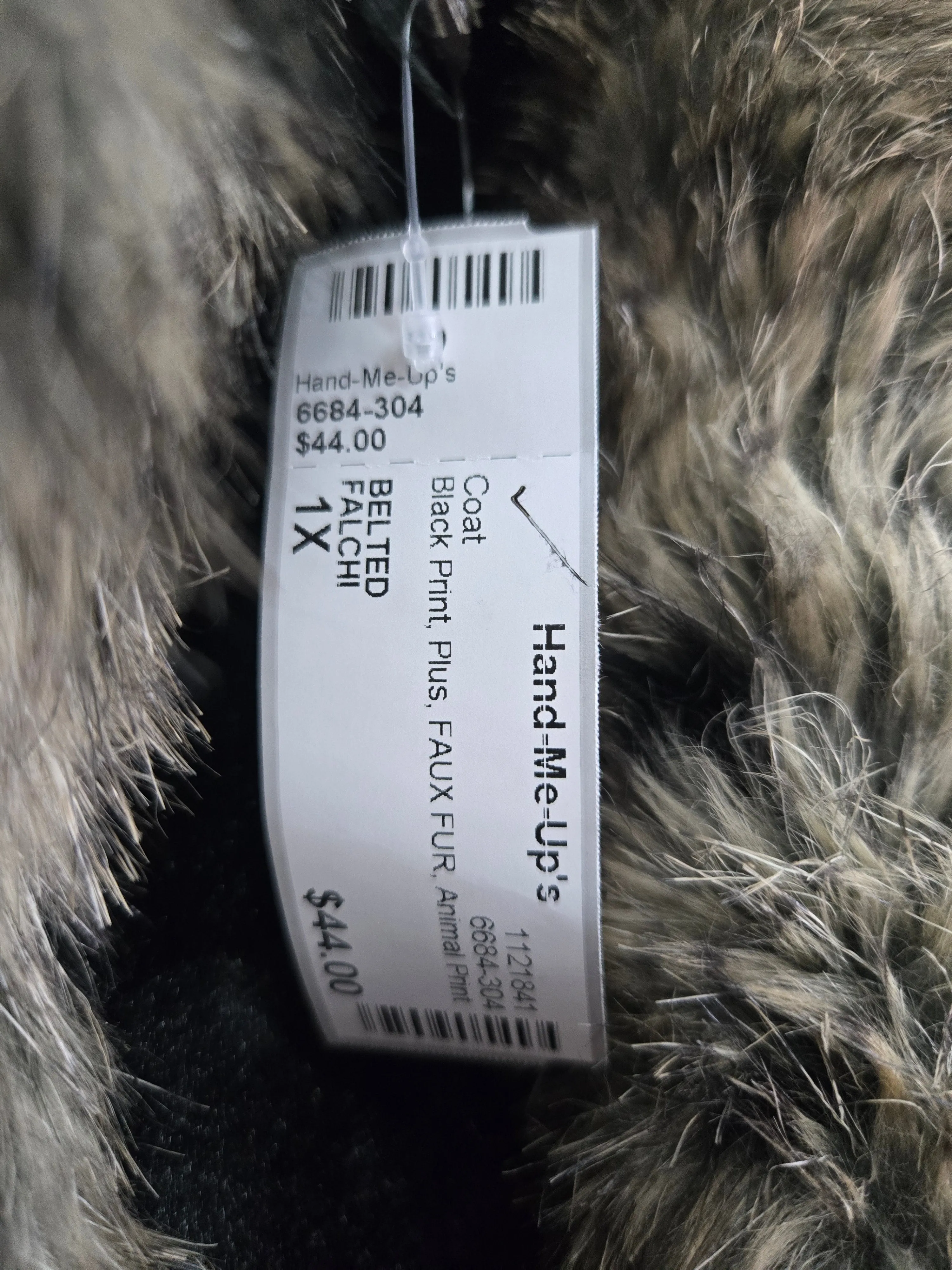 FALCHI Size 1X Coat