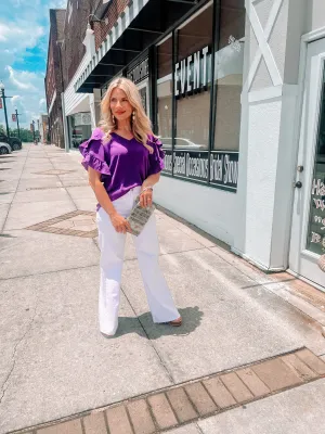Fiji Ruffle Top