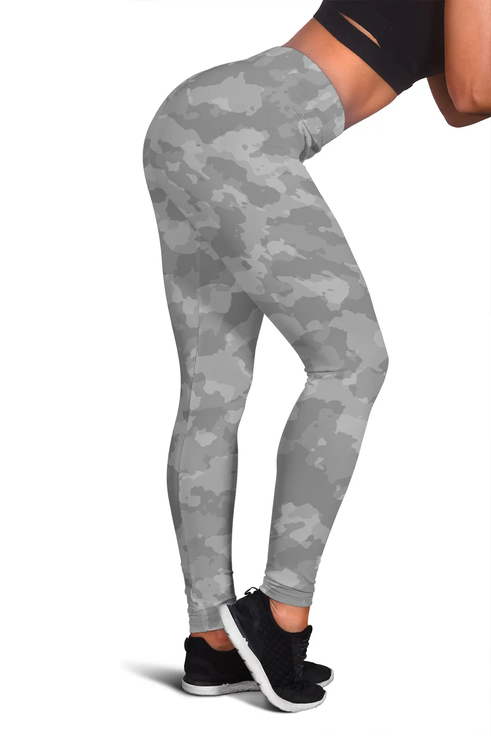 Gray Camo Women's Leggings