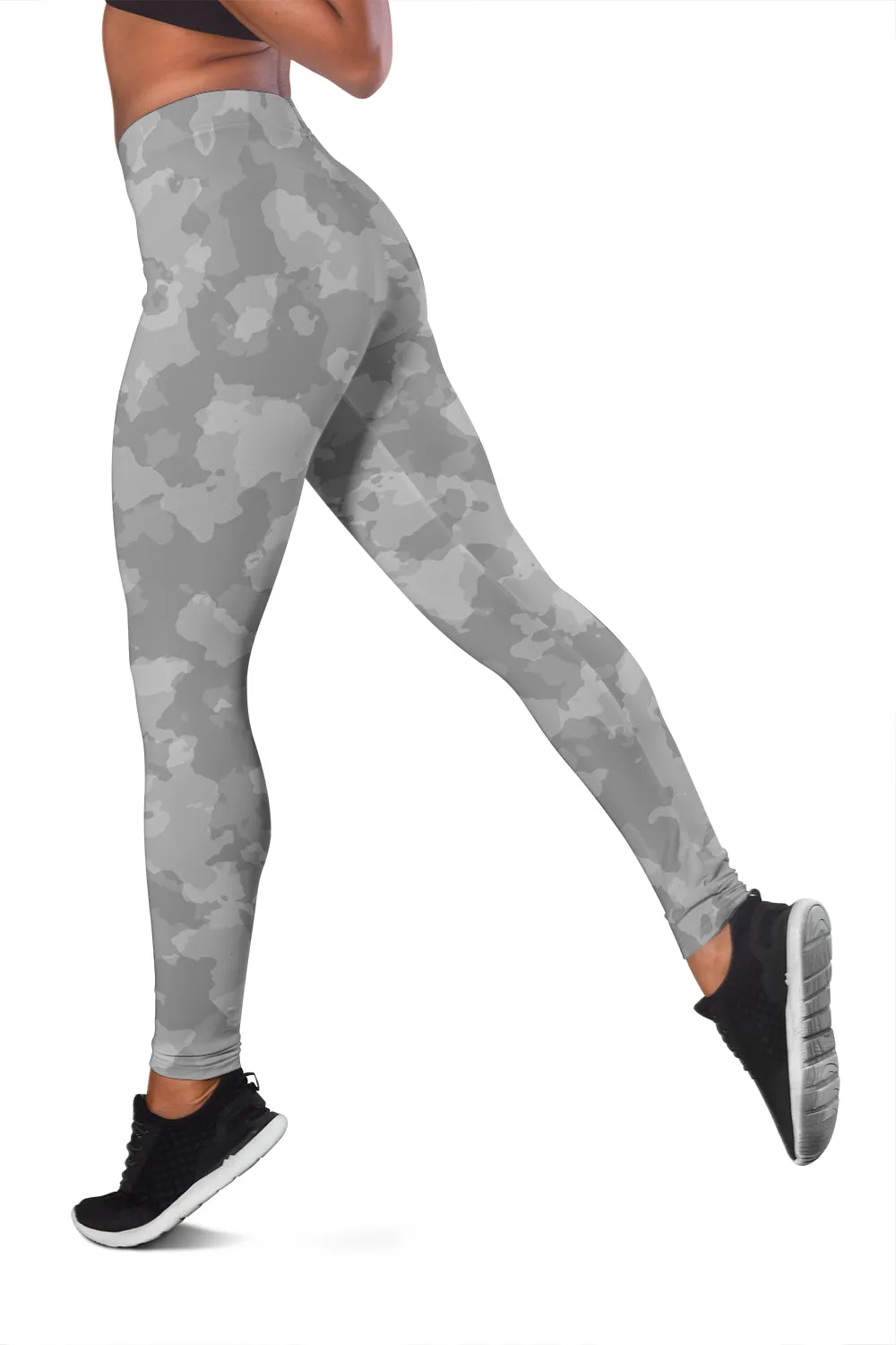 Gray Camo Women's Leggings