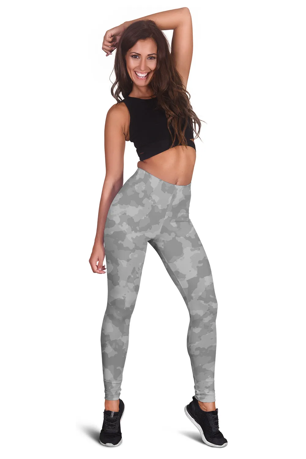 Gray Camo Women's Leggings