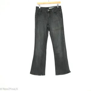 Grey Bootcut Jeans with Pocket Design (Dkny)