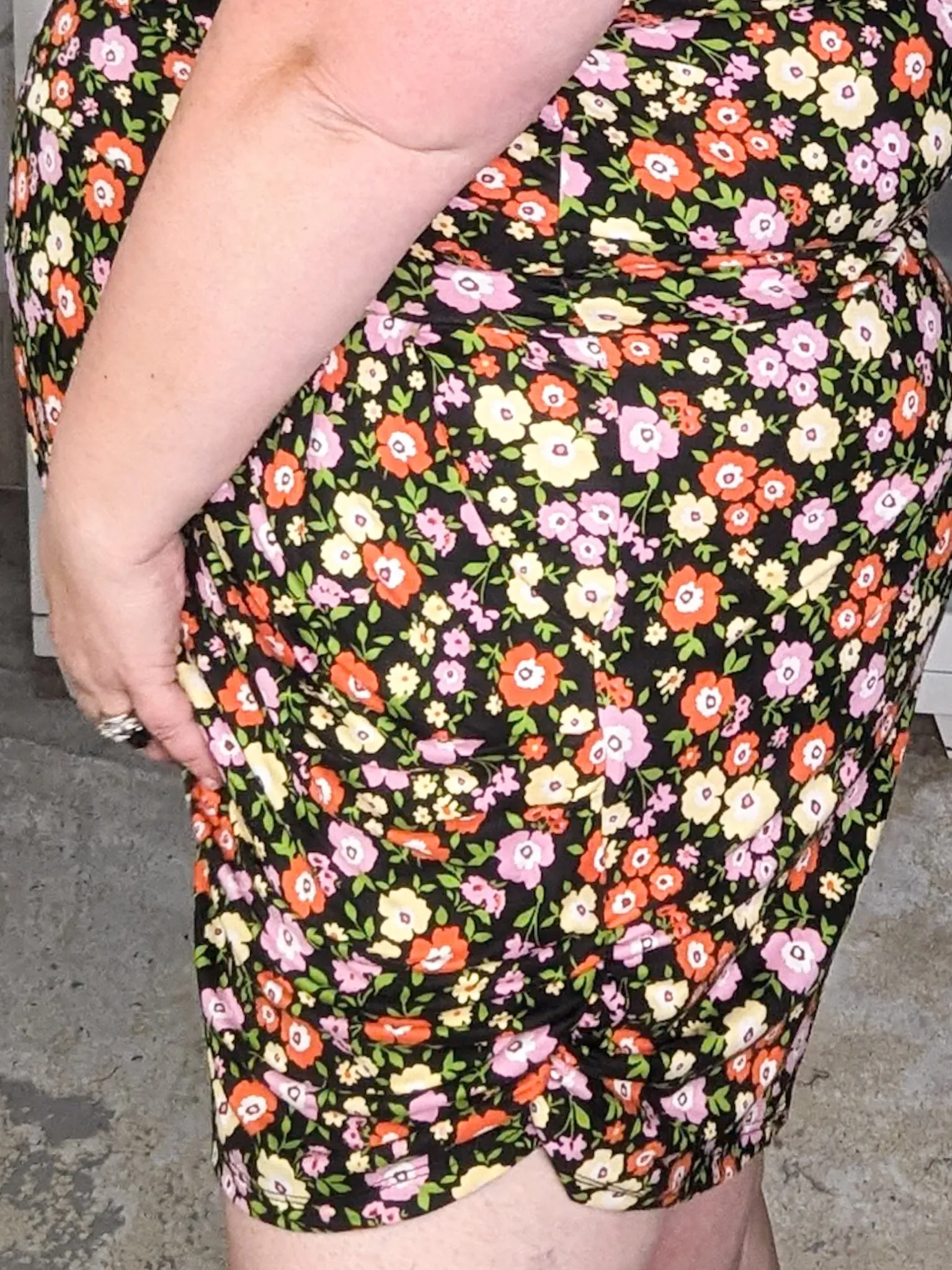 Hailey Comfiest Romper with Pockets in Groovy Florals (2 colors)