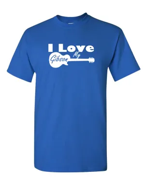I Love My Guitar T-shirt, Music T-shirt