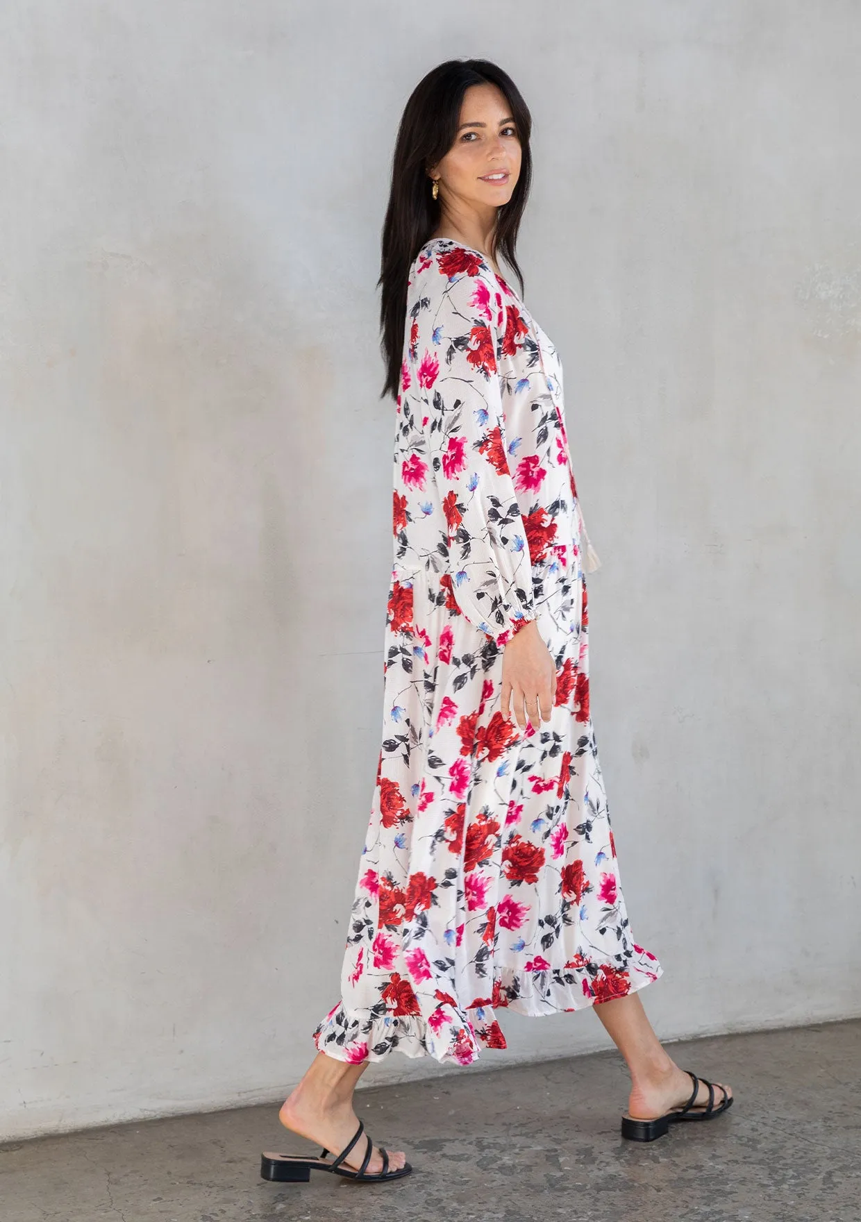 Ingrid Floral Maxi Dress