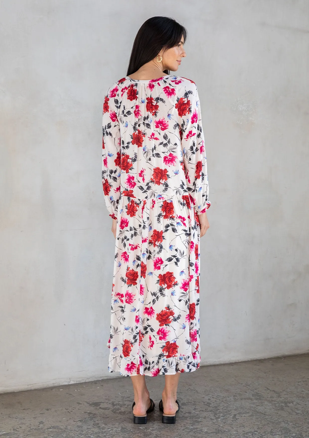 Ingrid Floral Maxi Dress