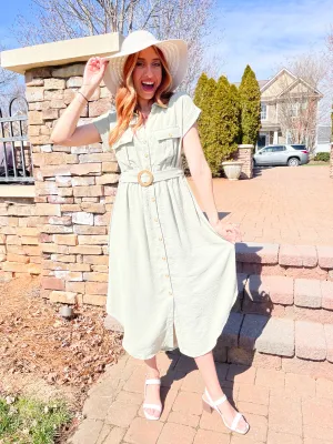 Island Getaway Midi Dress