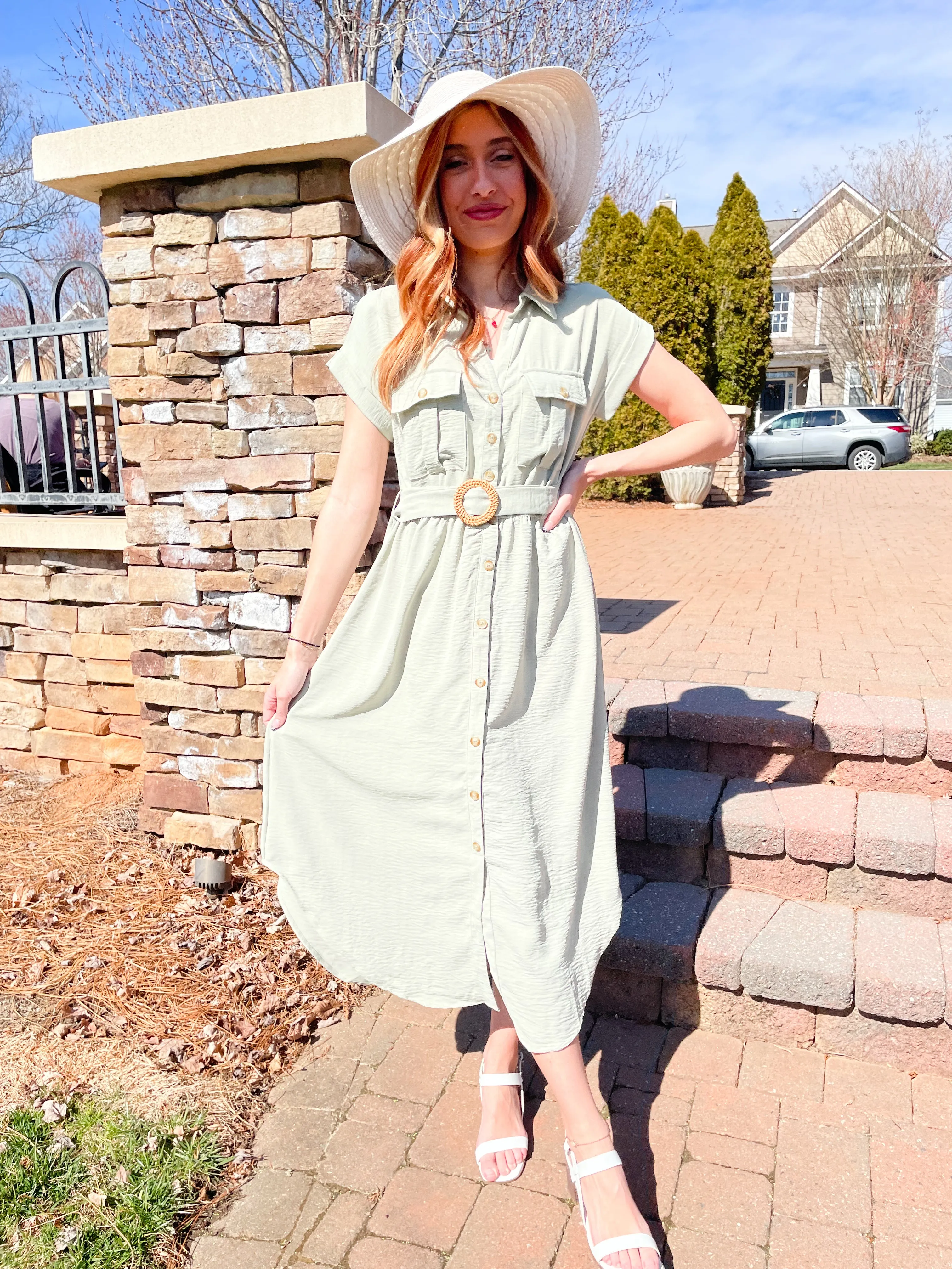 Island Getaway Midi Dress