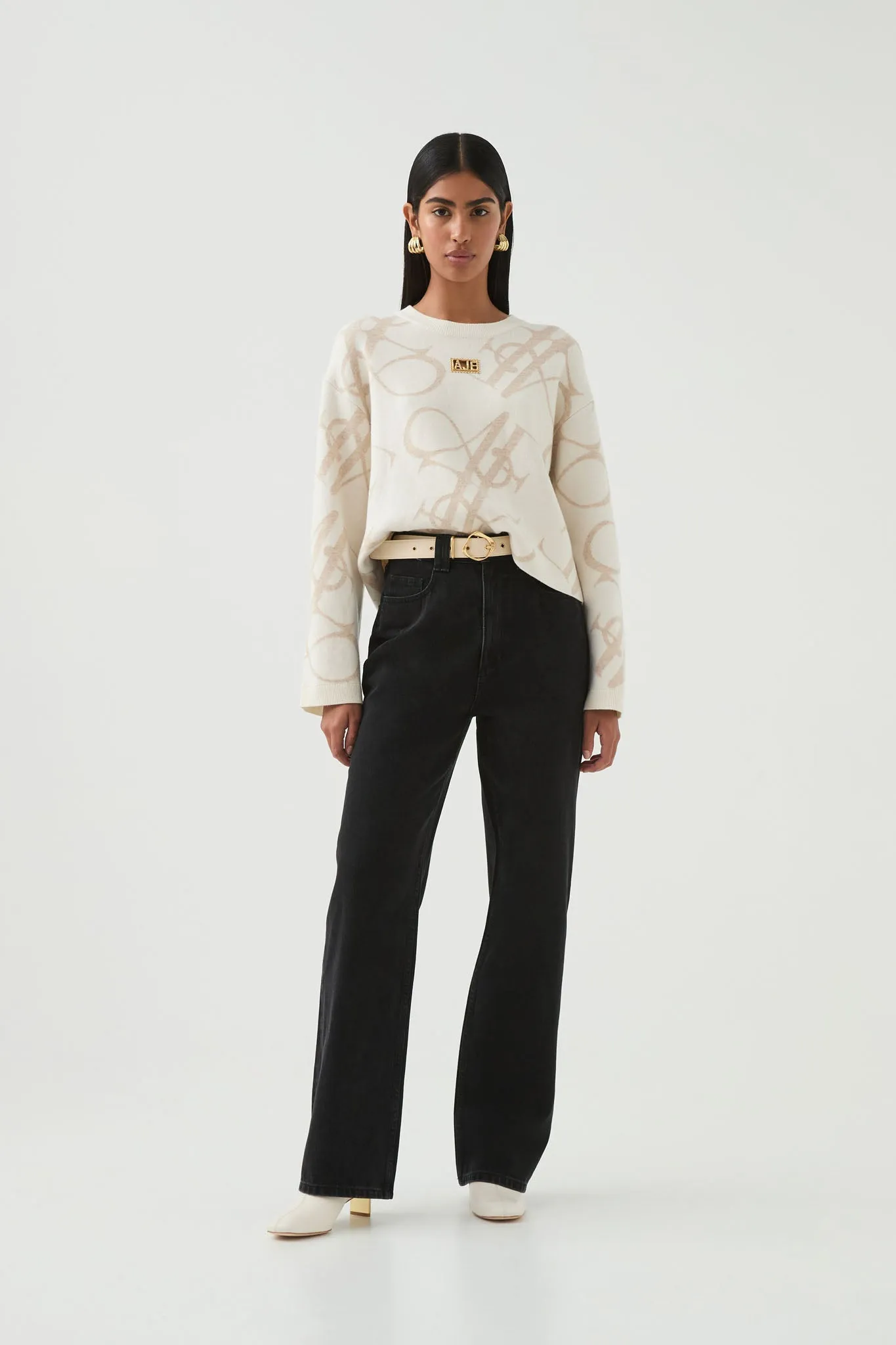 Jovie Logo Knit Jumper
