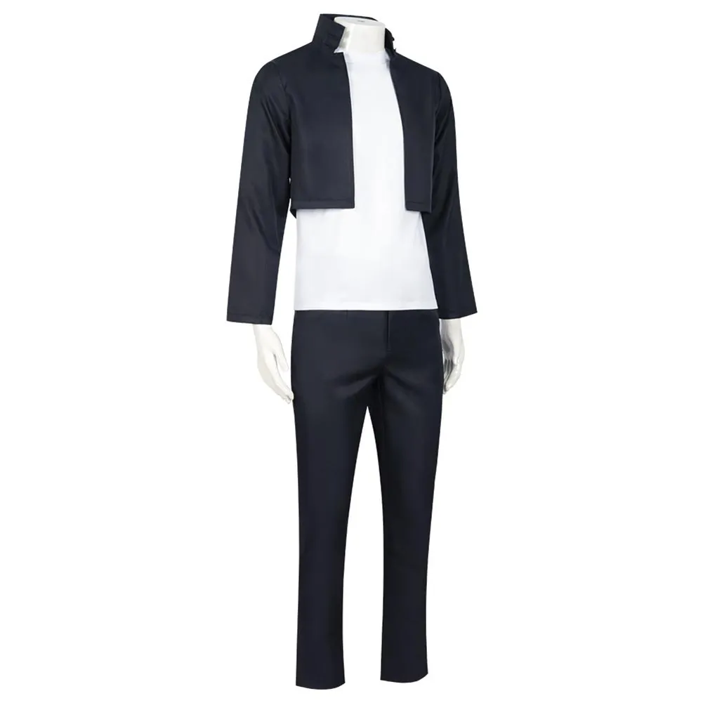 Jujutsu Kaisen Haibara Yuu AnimeAdult Male Black Cosplay Costume Suit