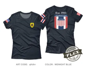 JUSMAGTHAI Women's SS Flex Performance Tee - qKdtrr