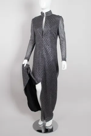 Lamé Diamond Dot Dress