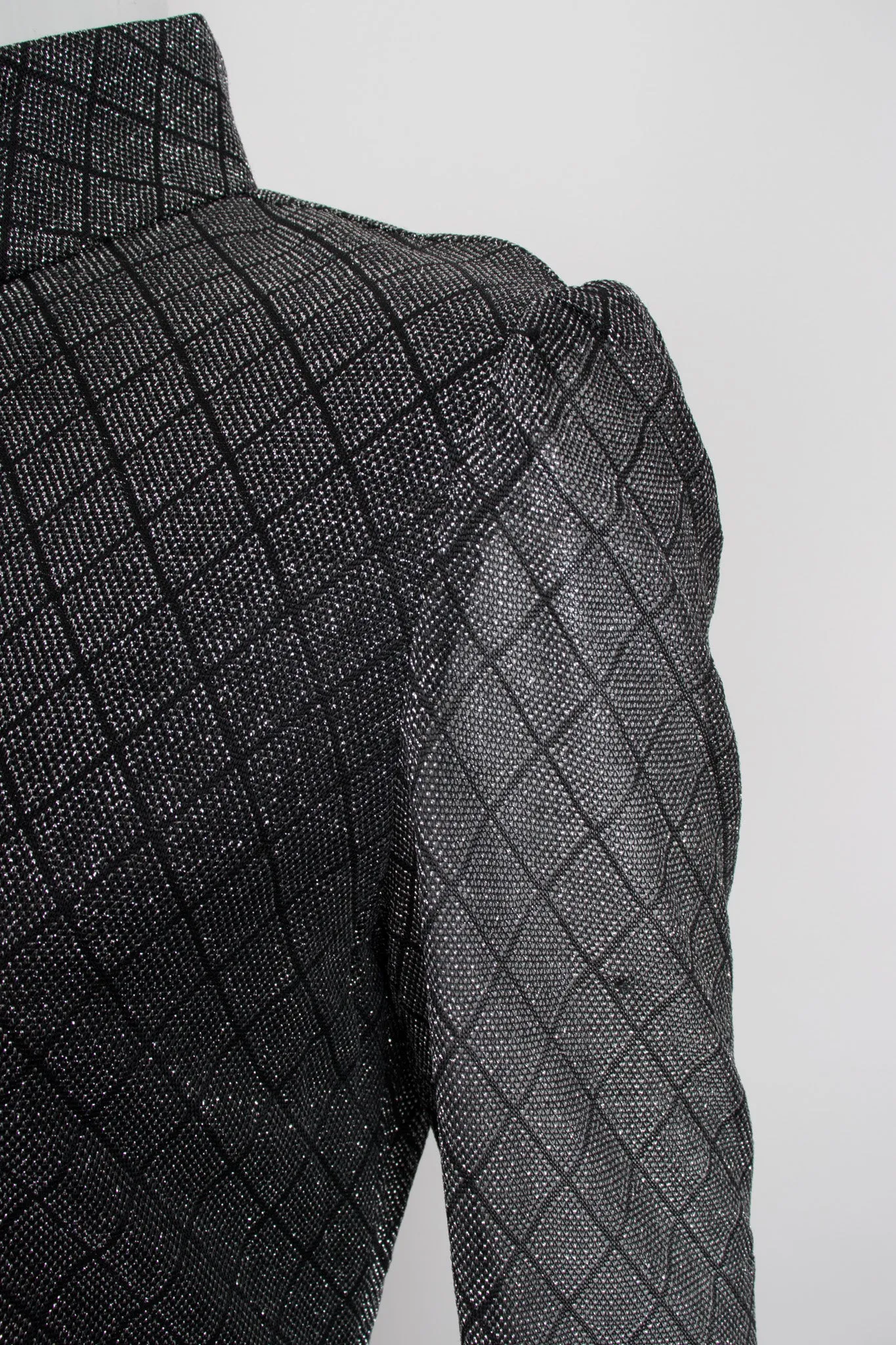 Lamé Diamond Dot Dress